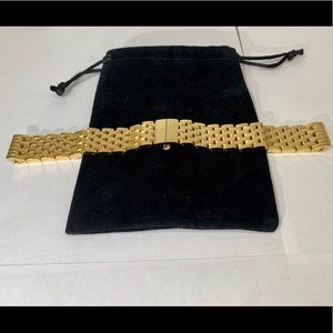 Michele Watches Gold Strap
